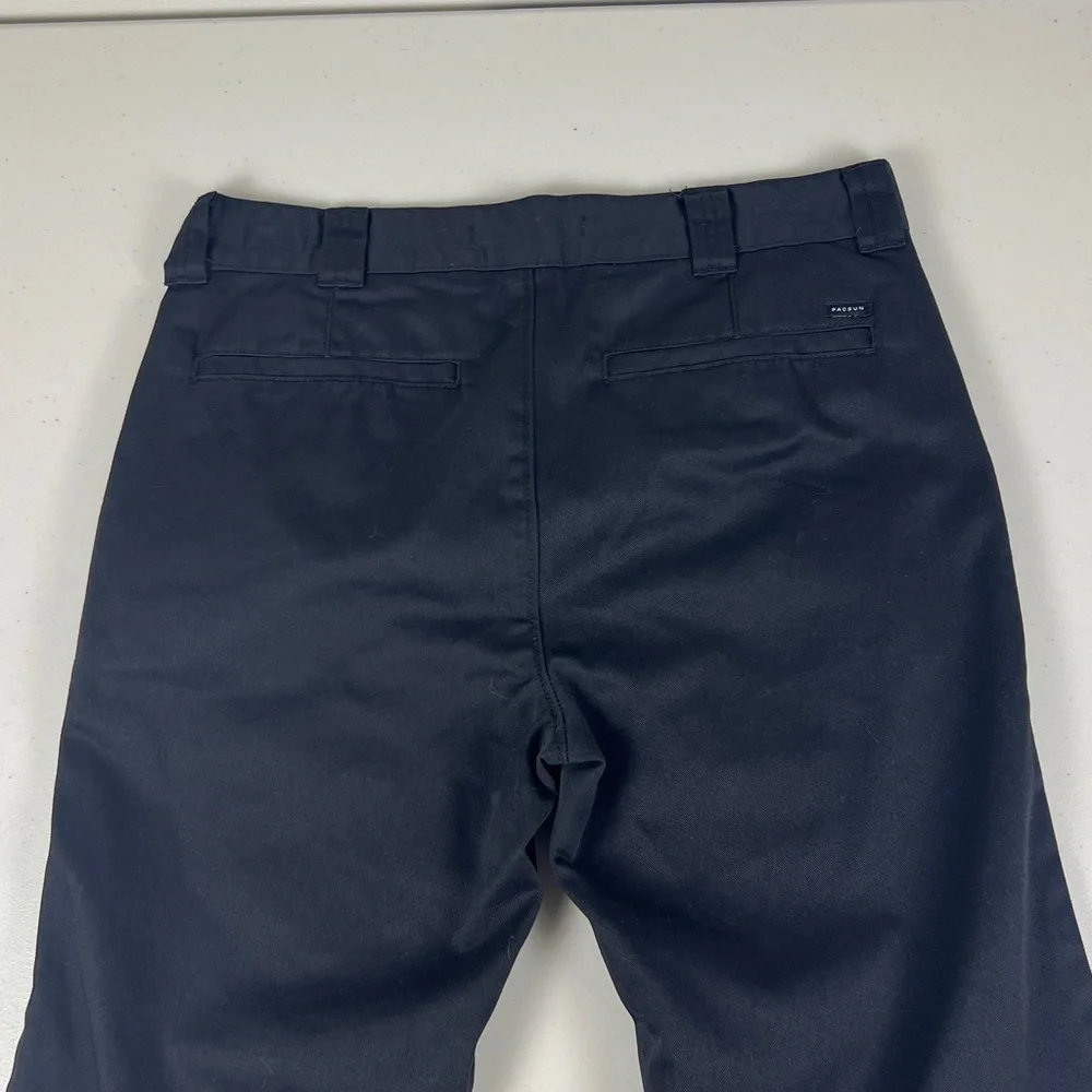 PacSun Black Skater Pant Chino size 29 X 30 Like‎ New! EUC!